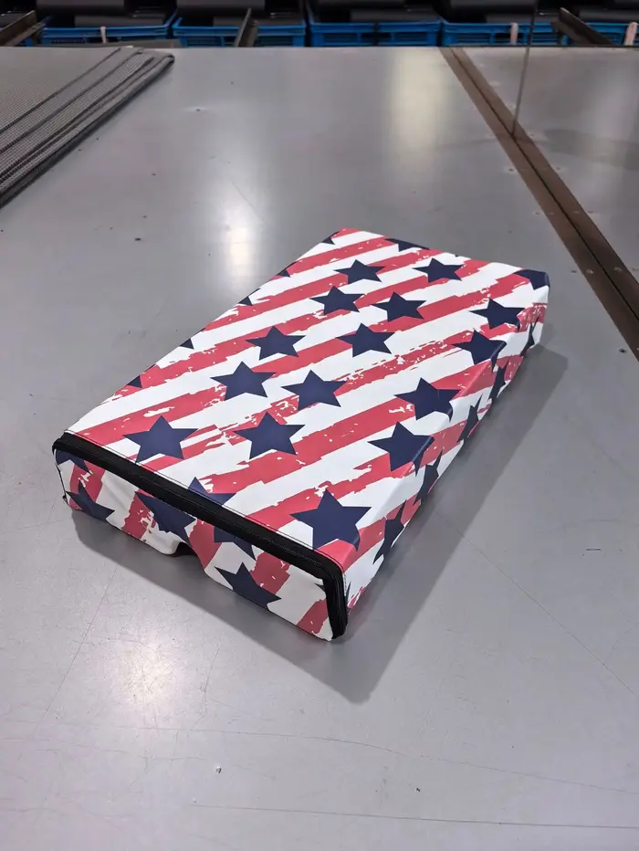 Coussin de poussée de hanche de gymnastique avec support dorsal