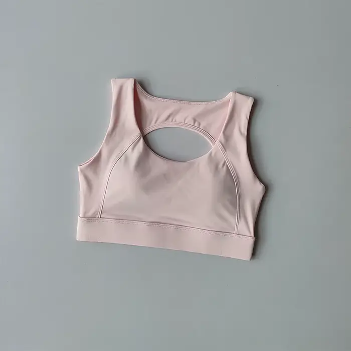 Beau dos sous-vêtements de sport résistant aux chocs course Anti-affaissement Yoga soutien-gorge haute intensité haut d'entraînement Fitness vêtements gilet
