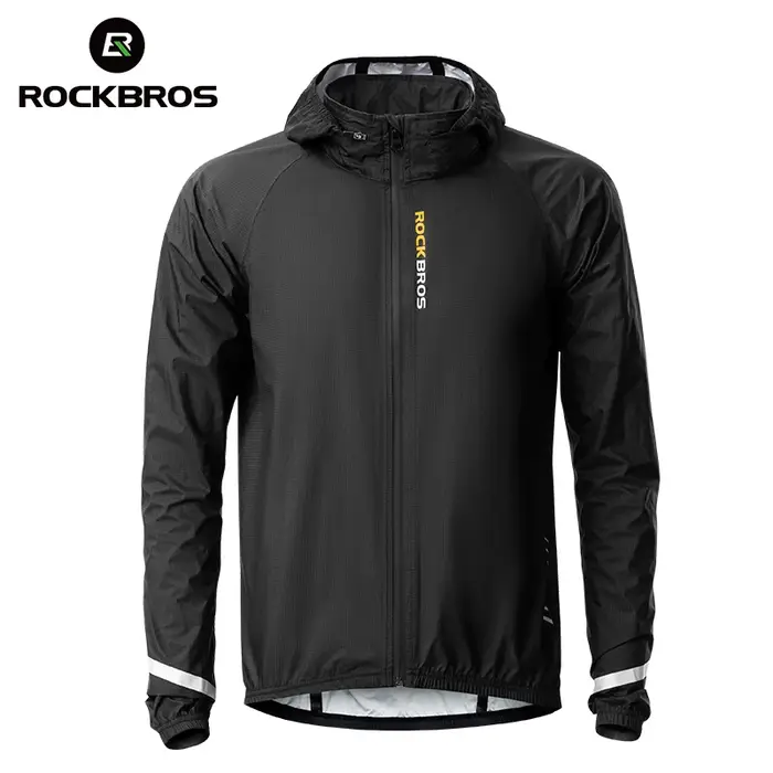 ROCKBROS imperméable cyclisme veste imperméable léger moto manteau de pluie respirant réfléchissant 