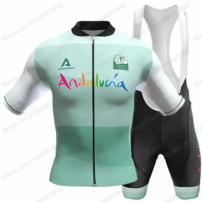 Maillot de cyclisme de l'équipe d'Andalousie 2025