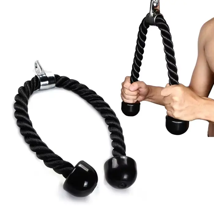 Corde abdominale pour triceps et muscles, accessoire de musculation et fitness