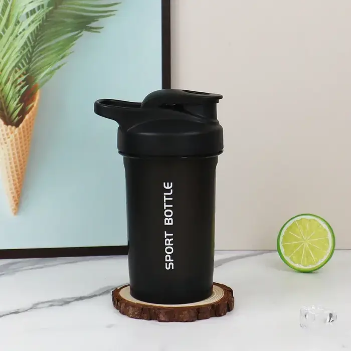 Nouveau Portable 300ml protéine poudre Shaker bouteille étanche bouteille d'eau pour salle de Sport