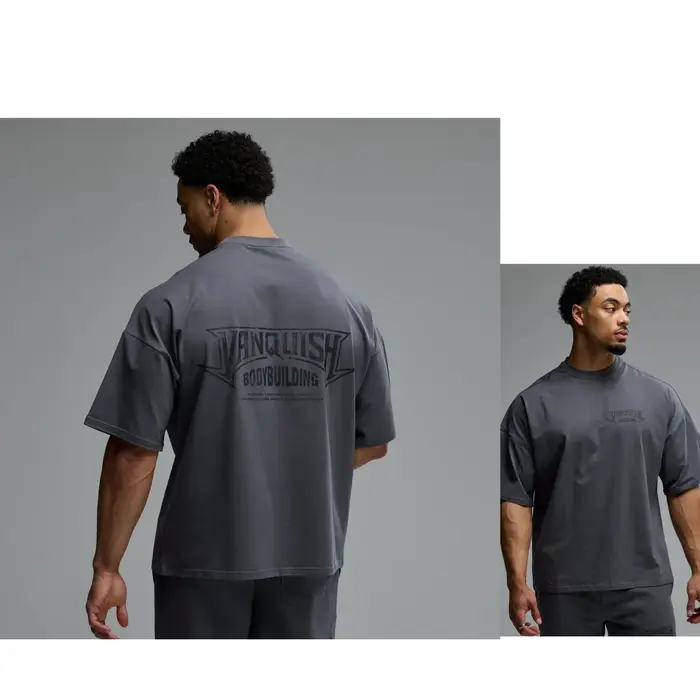 T-shirt de sport et de mode urbaine BODYBUILDING EMBLEM pour hommes et femmes – Marque de luxe haut de gamme