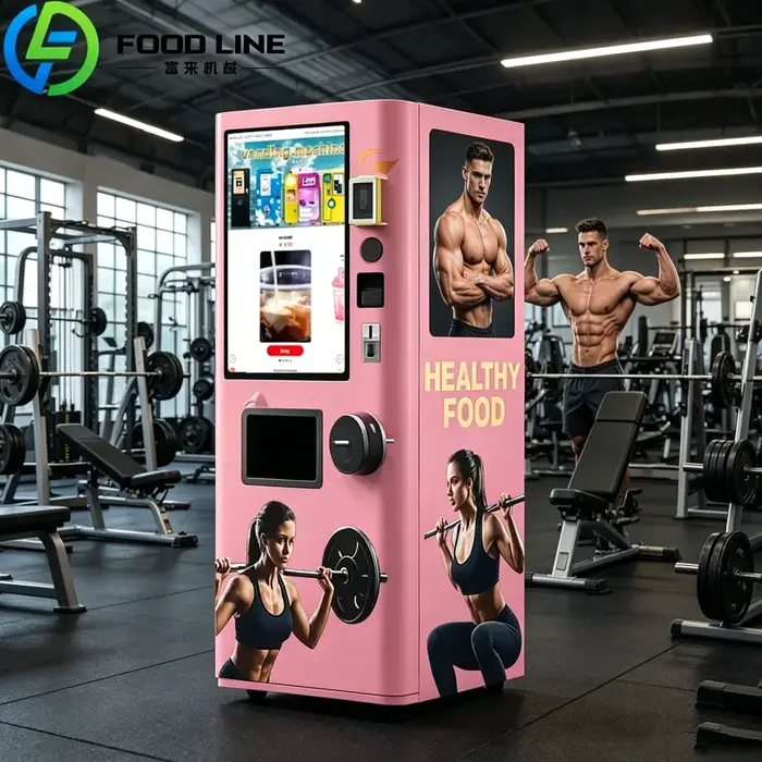 Distributeur automatique de protéines pour les salles de sport, machine de distribution de protéines
