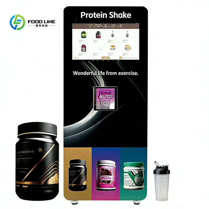 Distributeur automatique de protéines en poudre pour salle de sport, vente directe d'usine, personna