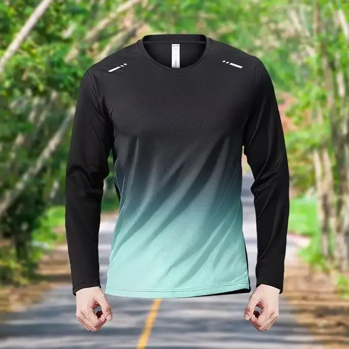 Combinaison de sport respirante pour hommes, vêtement de sport moulant à haute élasticité pour homme