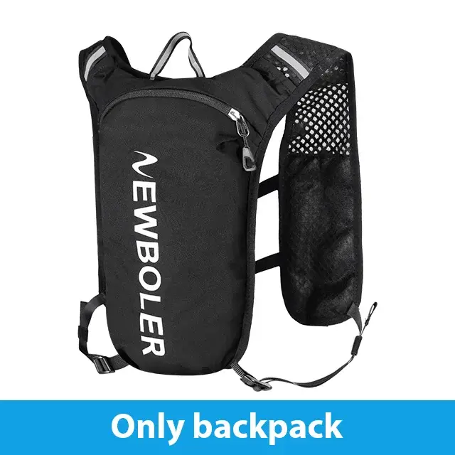 Sac à dos de course à pied ultra léger NEWBOLER, gilet d'hydratation respirant, sac fonctionnel pour