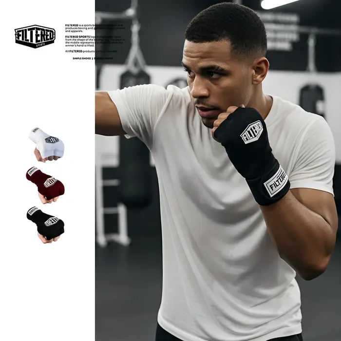 Bandages de boxe et de MMA Speed Wrap - Rembourrage en gel auto-ajustable rapide