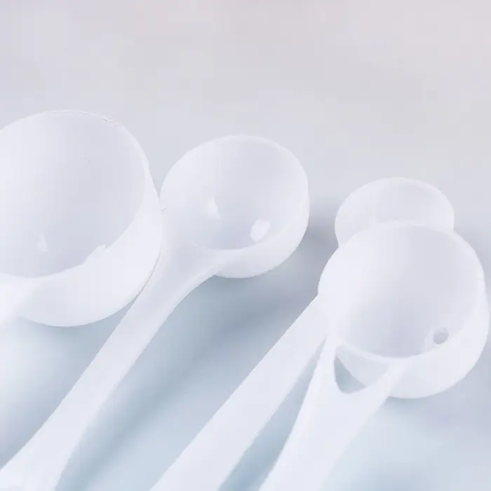 Lot de 10 cuillères doseuses en plastique pour protéines en poudre