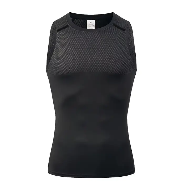Débardeur Homme Fitness Séchage Rapide Respirant Entraînement Extérieur Course Exercice Léger Élastique Sans Manches