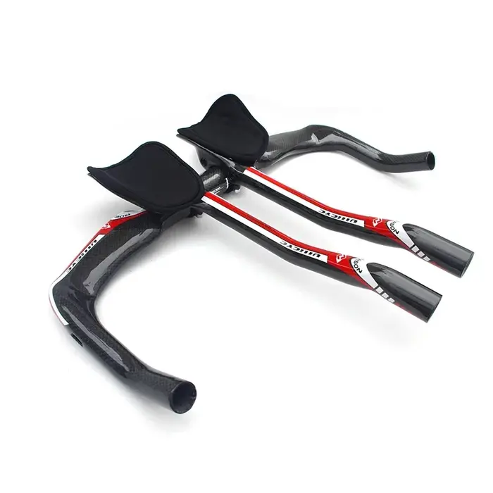 Aero Base Bar Guidon de vélo de route en fibre de carbone TT Triathlon