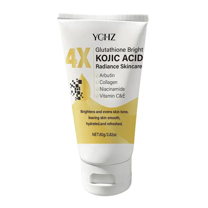 Crème pour le visage à l'acide kojique, unifie le teint, élimine les taches brunes et la terneur de la peau - Non grasse, convient aux hommes et aux femmes - Crème éclaircissante et hydratante, pour u