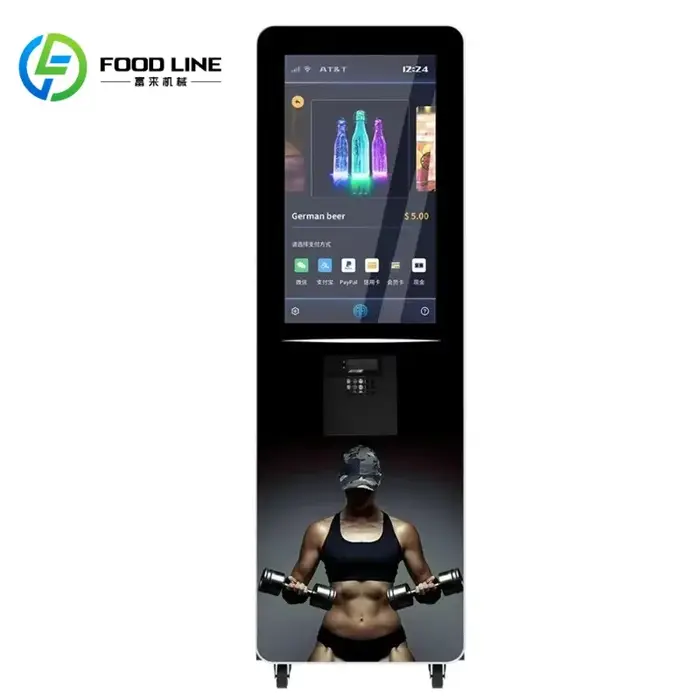 Distributeur automatique de boissons protéinées nutritives pour des boissons fraîches rapides dans l