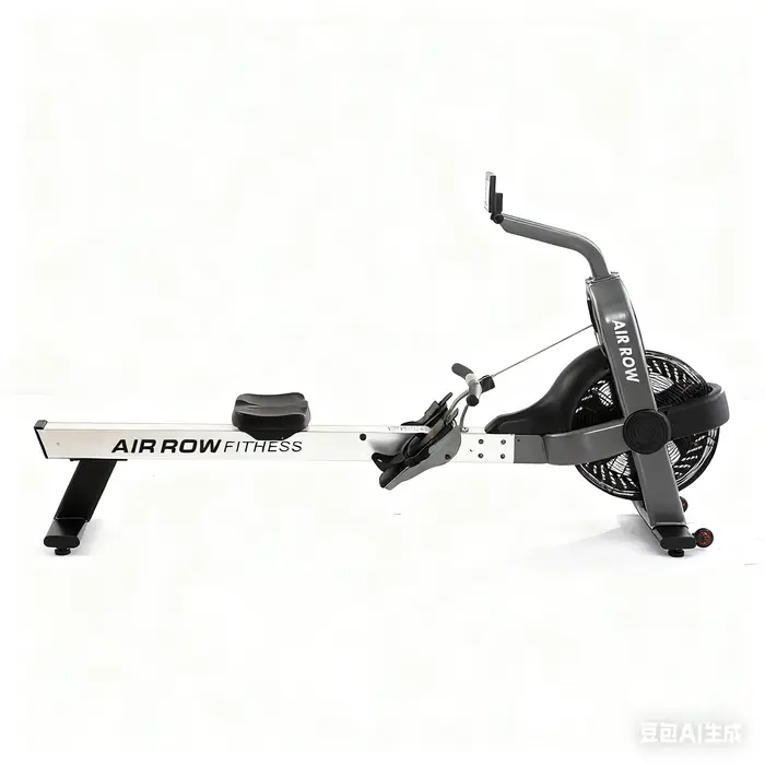 Appareil de fitness commercial Rower à résistance à air, haute qualité, stabilité optimale, pour exe