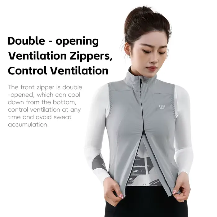 WEST BIKING – gilet de cyclisme coupe-vent pour femmes