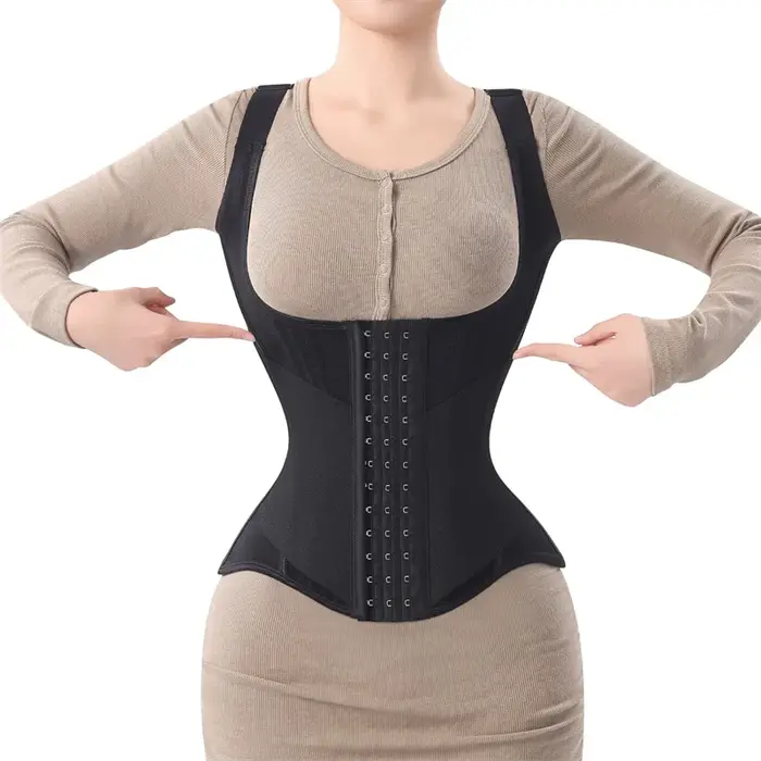 MiiOW – Corset d'entraînement de taille en forme de U pour femmes, entraîneur de taille, os en acier