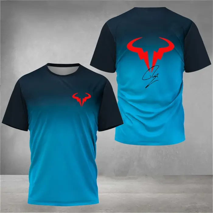 T-shirt à manches courtes et col rond pour hommes et femmes, survêtement décontracté, vêtements d'en