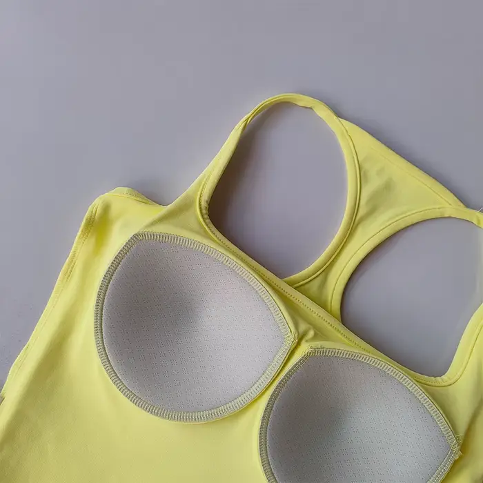 Gilet de sport et de Fitness avec coussin de poitrine