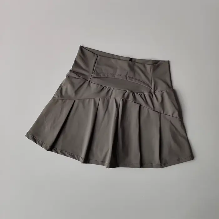 Jupe courte de Sport taille haute pour femmes, séchage rapide, Fitness, Yoga, course à pied, Tennis, vêtements de Golf, jupes de Sport d'été
