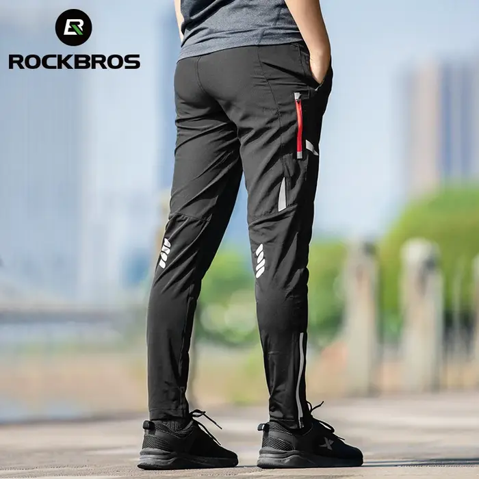ROCKBROS pantalons de cyclisme hommes femmes printemps été automne pleine longueur pantalon de vélo 