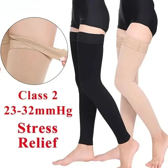 Chaussettes de Compression unisexes de niveau 2 de pression