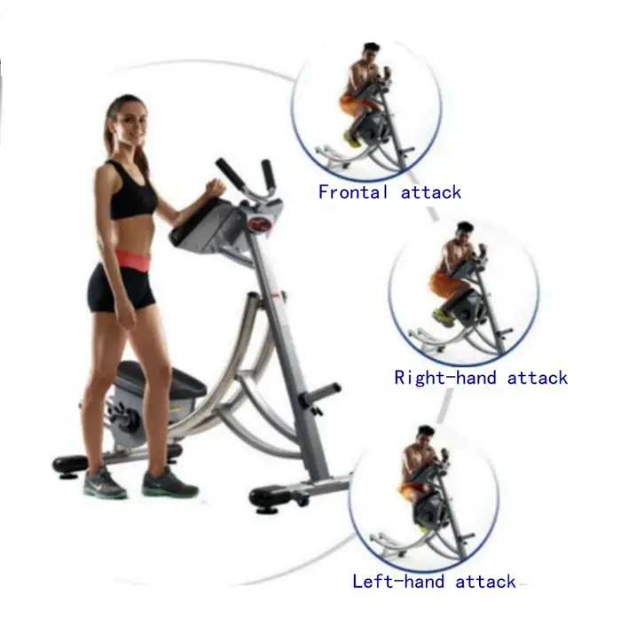 Machine abdominale roulante AB, équipement de force pour montagnes russes, exercices des Muscles de