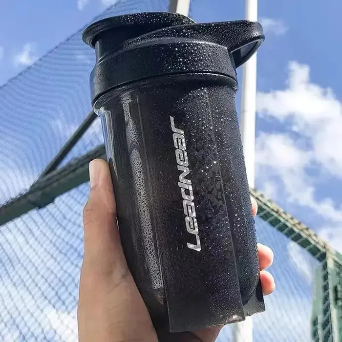 500Ml Portable Milk Shake protéine poudre mélange tasse Fitness bouteille à boire pour salle de Sport secouer