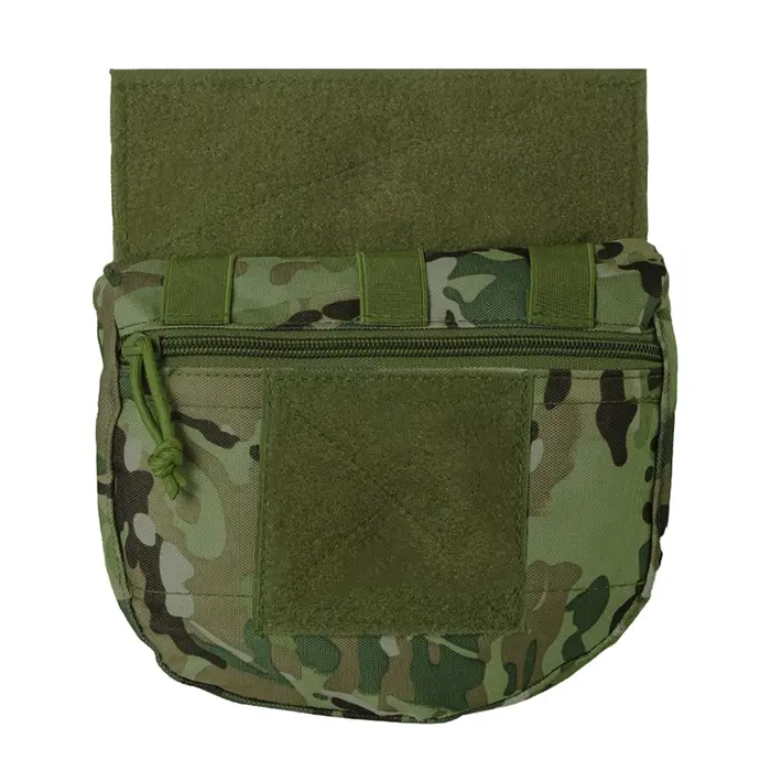 Gilet d'extension de sport de plein air, petit sac audibag, accessoire MOLLE, petit sac suspendu, poitrine multifonctionnelle portable, outil