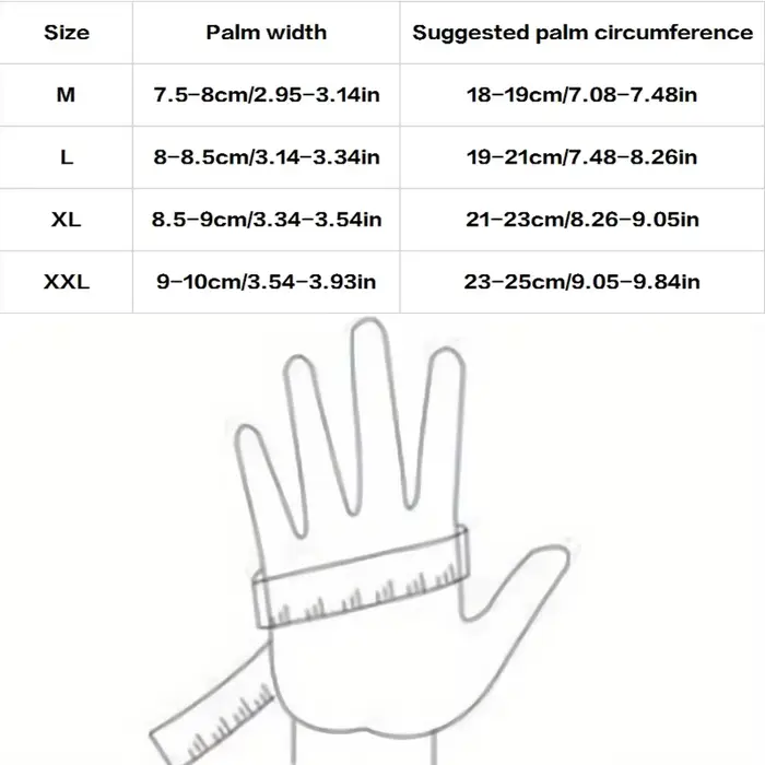Gants antidérapants demi-doigt