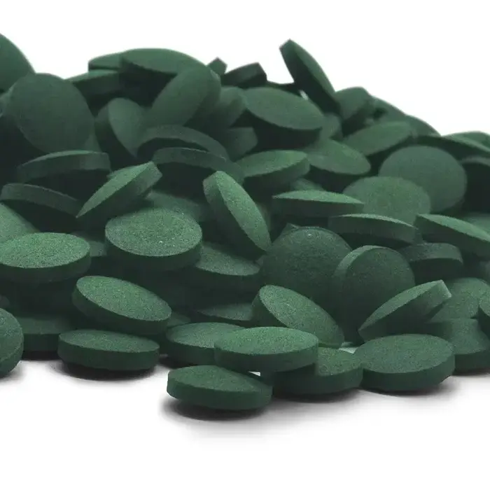 100-3000pc comprimés de spiruline de haute pureté spirale algues enrichissement préféré des animaux de compagnie