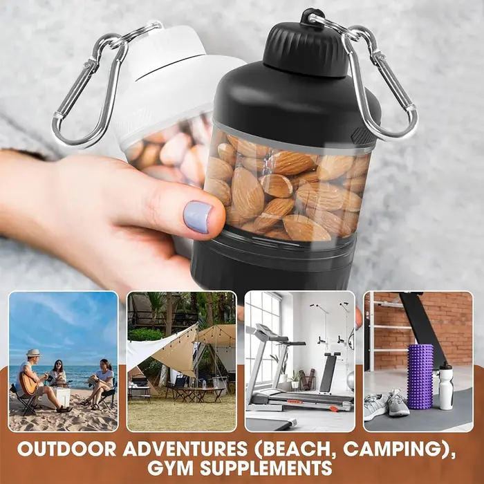Boîte distributrice de protéines en poudre