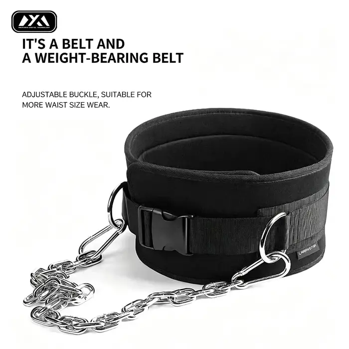Ceinture de musculation lestée pour barres horizontales parallèles d'intérieur