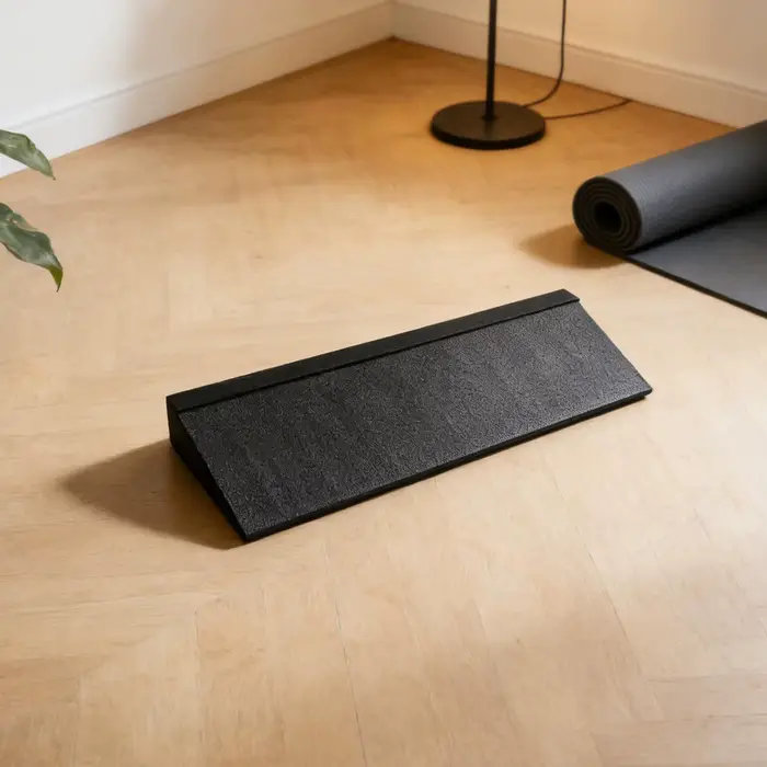 Grande planche d'entraînement inclinée pour squats