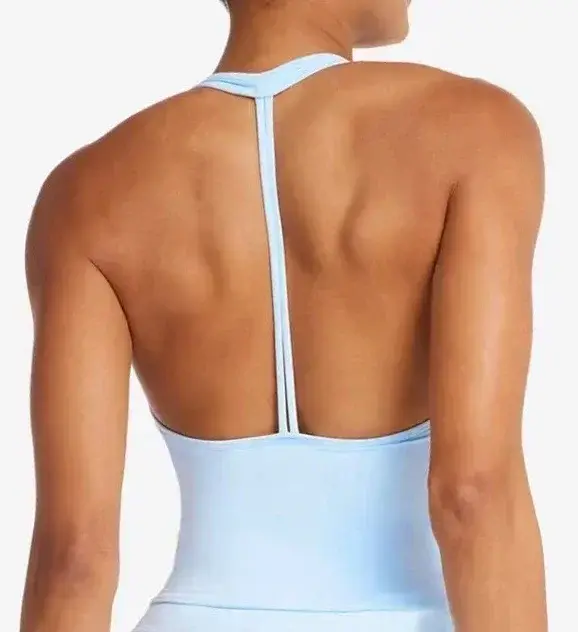 Débardeur de sport sexy pour femme avec soutien-gorge intégré et coussinets, idéal pour le yoga, le