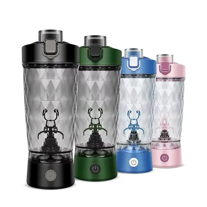 Bouteille mélangeuse électrique automatique 650 ml pour protéines en poudre