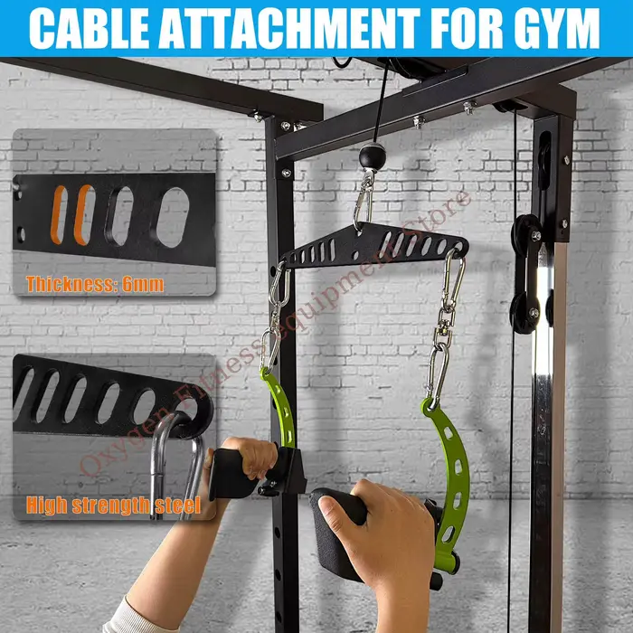 Poignée d'entraînement du dos pour biceps et triceps