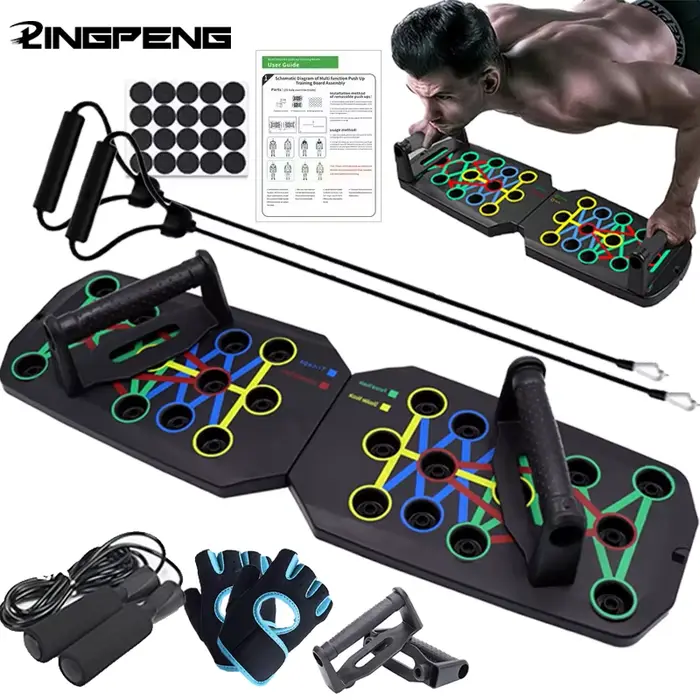 Ensemble de planche de push-up portable
