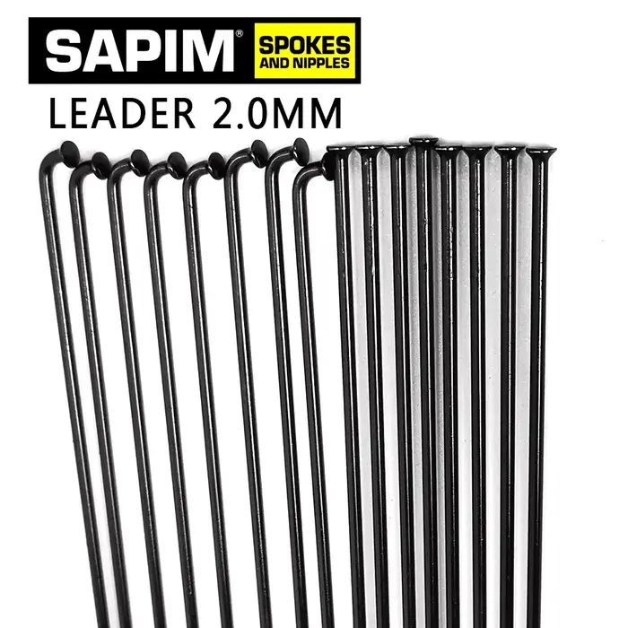 Sapim – rayons de vélo 2.0 ronds et droits, pièces de rechange pour bicyclettes