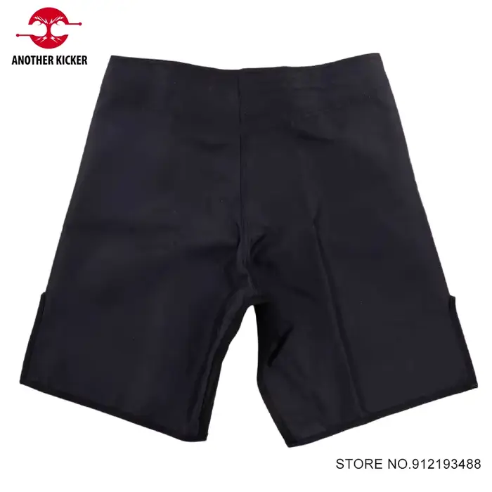 Short MMA pour hommes, short de combat uni