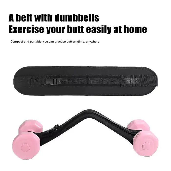 Ceinture de poussée de hanche de qualité professionnelle - Outil d'entraînement de force et de Pilates
