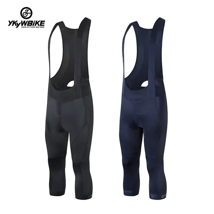 Ykywbike hommes cyclisme cuissard 3/4 hommes 6 heures Ride rembourré Shorts Pro route vélo collants 