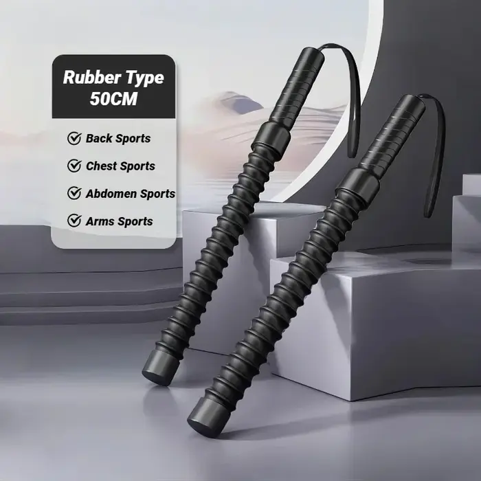 Barre de musculation ergonomique 2 pièces pour entraînement de force