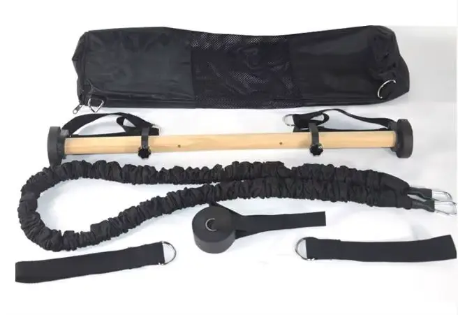 Bâton de pilates pour le yoga, barre de base, kit d'exercice, bandes