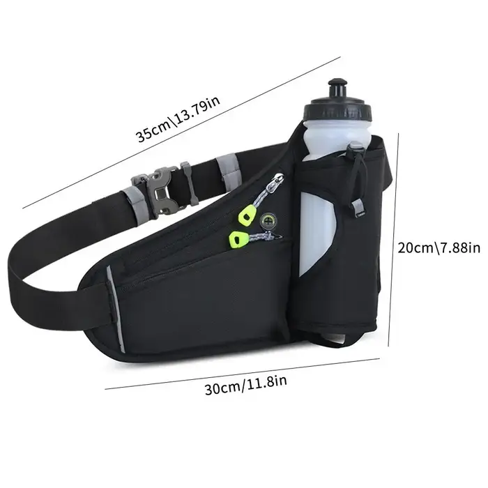 Porte-bouteille d'eau de Sport, Camping en plein air, randonnée, Fitness, course à pied, sacs de taille pour hommes et femmes, vélo, ceinture de cyclisme