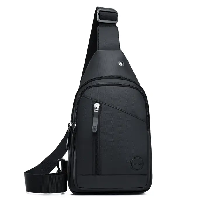 Sac de poitrine de sport pour hommes, sac à bandoulière réglable, adapté aux sports de plein air, sacs à bandoulière pour les déplacements, sacs d'affaires