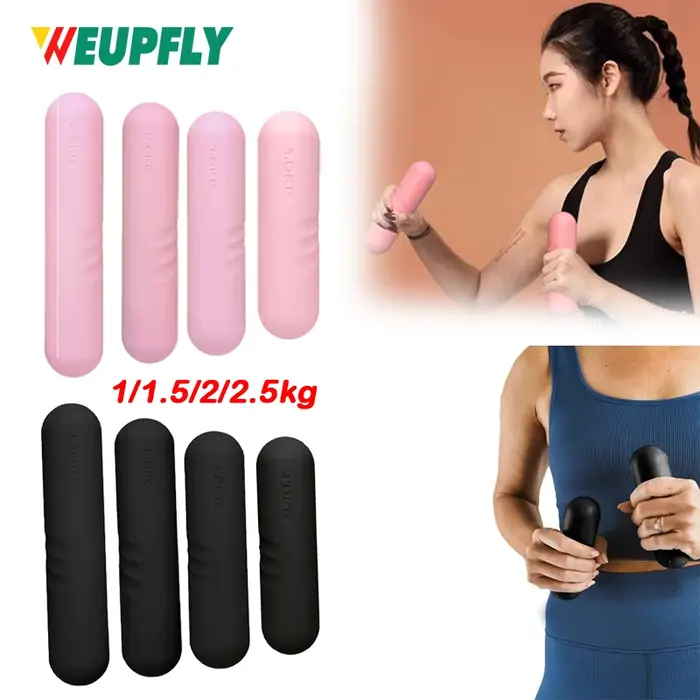  1 barre de poids pour les mains 1/1,5/2/2,5 kg, pour Pilates, yoga, danse, aérobic, cardio, entraînement musculaire | Haltères portables