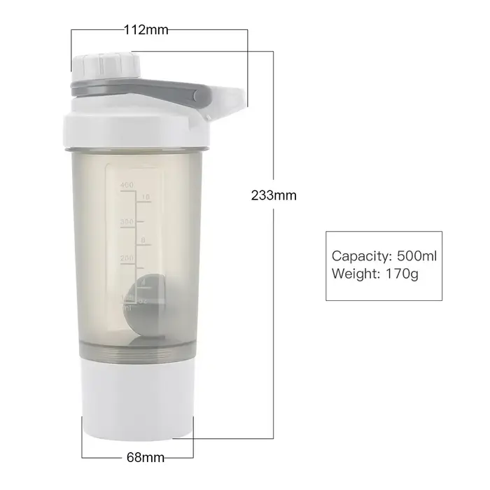 Bouteille Shaker de 400ml