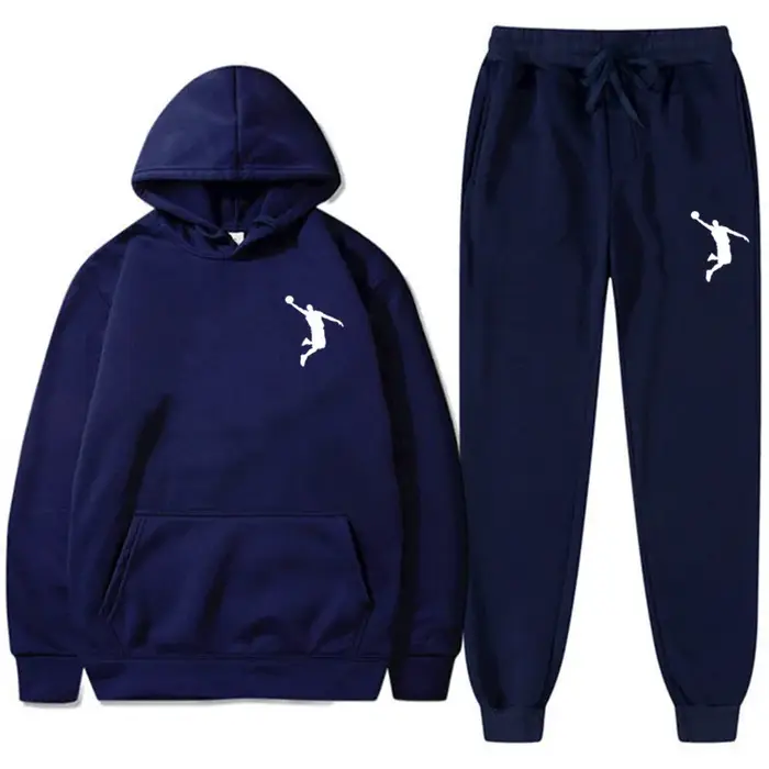 Sport basket-ball marque sweat pantalons de survêtement hommes femmes 2 pièces ensembles survêtement mode décontracté vêtements de sport à capuche Sudadera Hombre