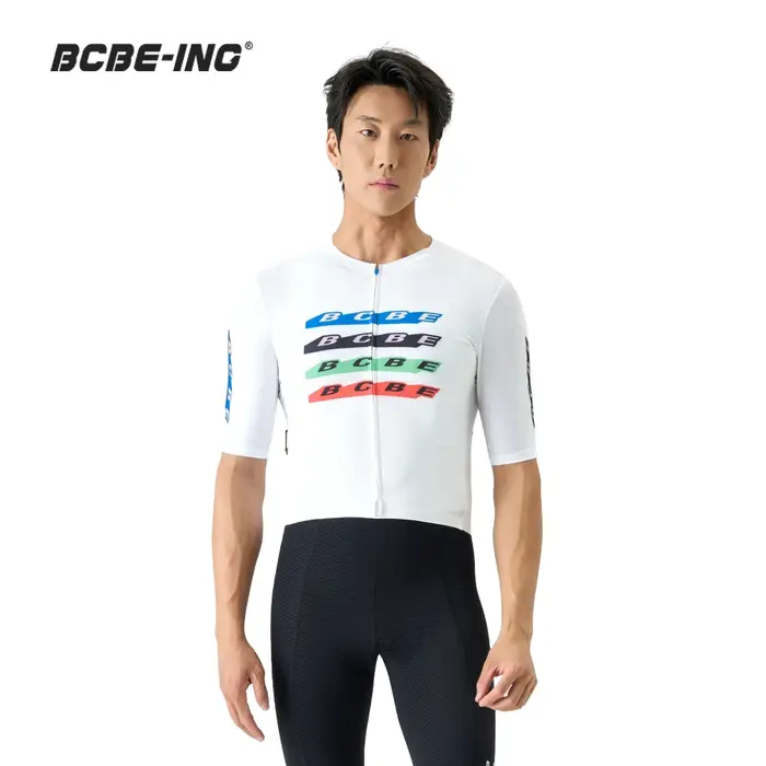 ING Maillot de cyclisme d'été à manches courtes