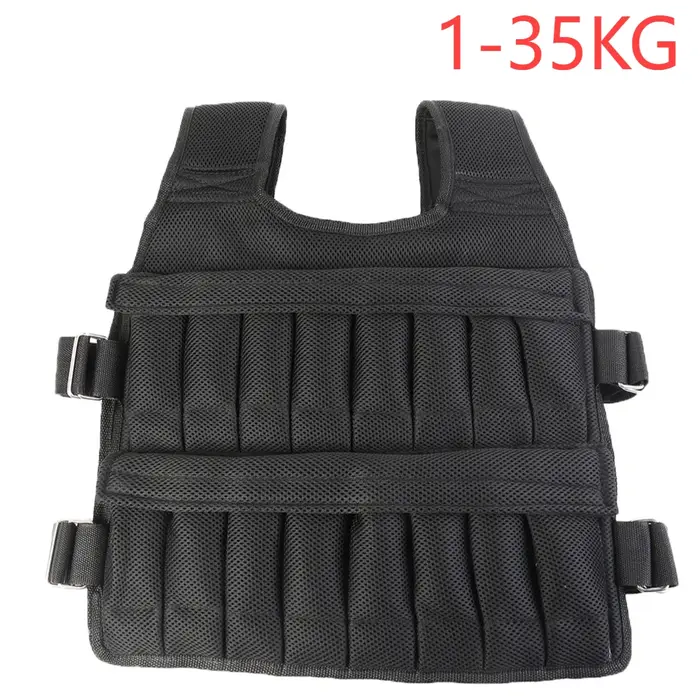 Gilet d'entraînement de poids réglable
